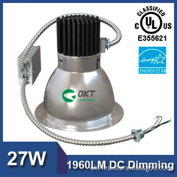 2014 OKT UL Energy Star Listed 8inch 27W led cree down light